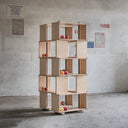 Libreria modulare Continua dieci moduli in ambiente moderno