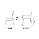 Sedia in legno | Drum 070