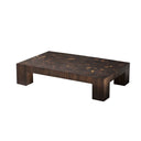 Tavolo da caffè Across the Universe in legno massello e resina