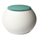 Seduta contenitore Zero Donut design moderno in bioplastica riciclabile vista frontale