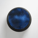 Vista dall’alto tavolo contenitore Zero Round con piano blu